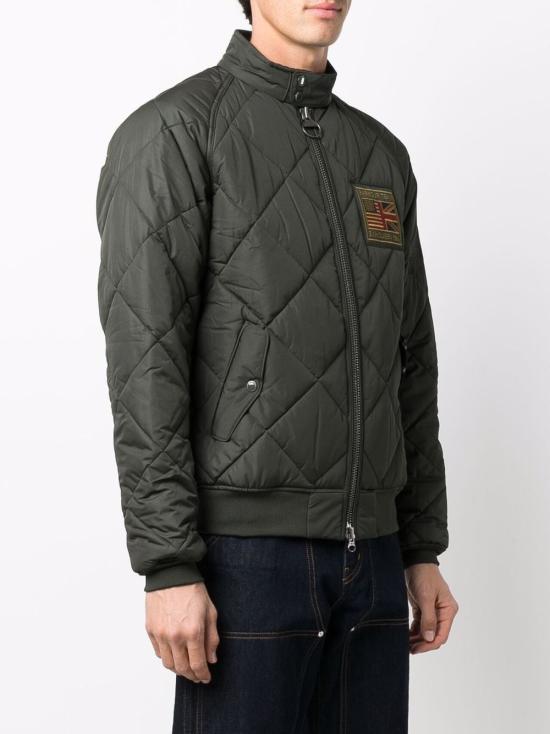 25FW 바버 인터네셔널 스티브 맥퀸  MQU1326 GN91 Green - BARBOUR
