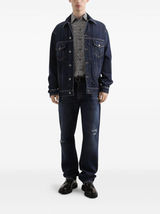 25FW 돌체앤가바나 데님 팬츠 GYJDADG8NK6 S9001 Blue - DOLCE & GABBANA