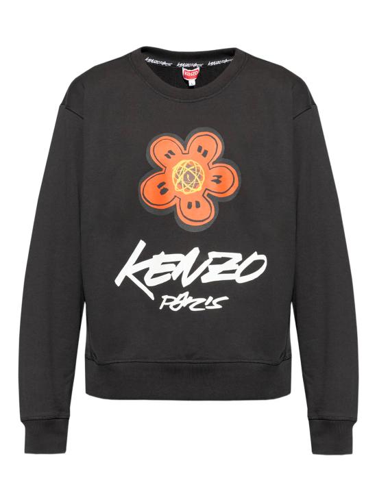 25FW 겐조 긴팔 티셔츠 FF65SW2524MC 99J Black