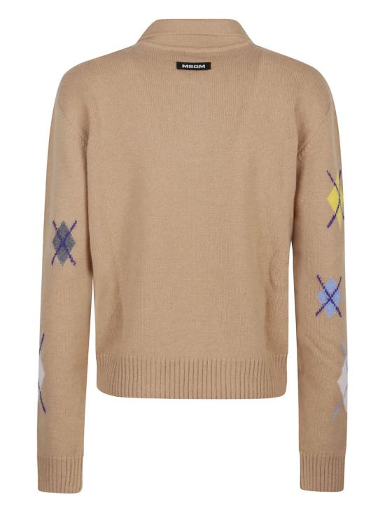 25FW 엠에스지엠 폴로 티셔츠 3941MDM194 25778102 Cream - MSGM