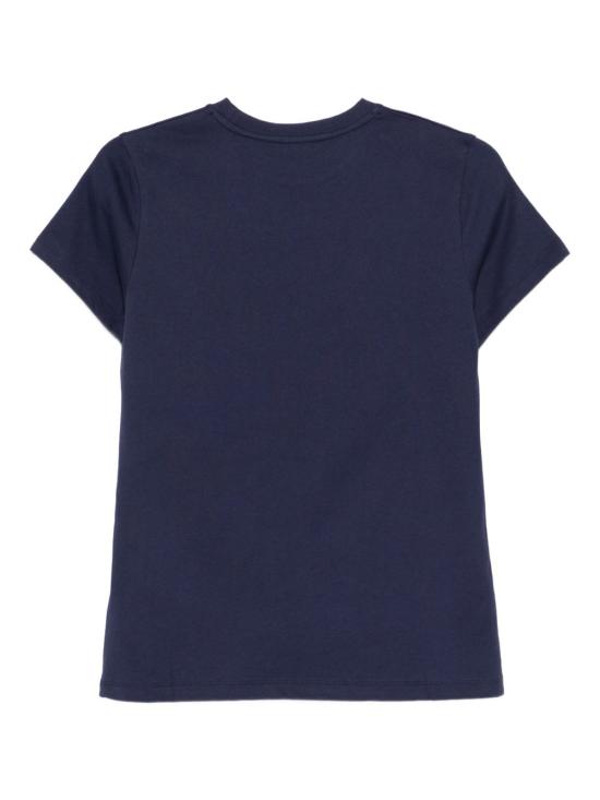 25FW [키즈] 모스키노 티셔츠 HPM058 LAA3440016 Blue - MOSCHINO