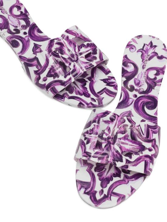 25FW 돌체앤가바나 뮬/슬리퍼 CW2215AE854 I03TN Purple - DOLCE & GABBANA