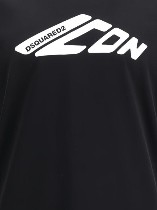 25FW 디스퀘어드2 반팔 티셔츠 S79GC0116 D20020900 Black - DSQUARED2