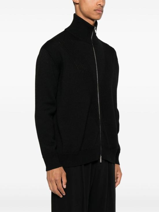 25FW 질샌더 가디건 J22HP0039 J14775001 Black - JIL SANDER