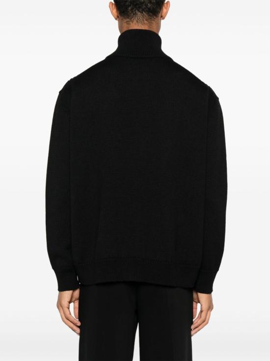 25FW 질샌더 가디건 J22HP0039 J14775001 Black - JIL SANDER