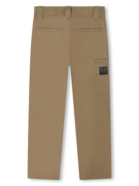 24FW [키즈] 지방시 스트레이트 팬츠 H30307 263 Beige - GIVENCHY