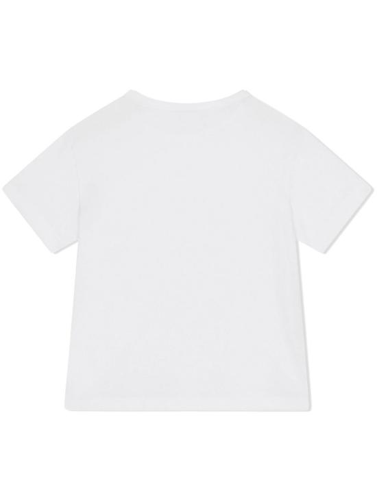 25FW [키즈] 돌체앤가바나 티셔츠 L4JT7T G7I2OW0800 White - DOLCE & GABBANA