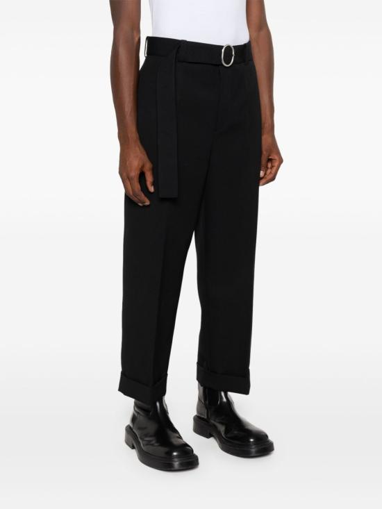 25FW 질샌더 스트레이트 팬츠 J22KA0230 J40002001 Black - JIL SANDER