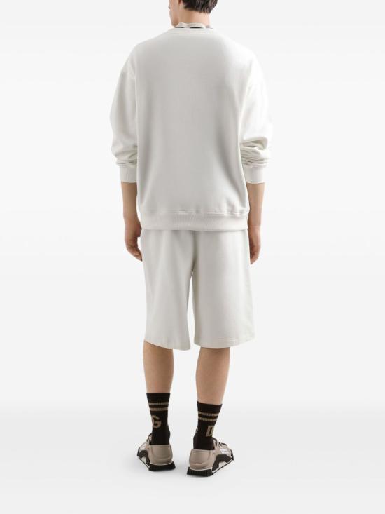 25FW 돌체앤가바나 긴팔 티셔츠 G9AHSZ G7PHHA4567 Cream - DOLCE & GABBANA