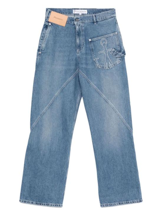 25FW JW앤더슨 데님 팬츠 DT0110 PG1735804 Light denim - JW ANDERSON