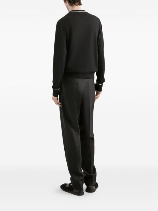 25FW 돌체앤가바나 긴팔 티셔츠 GXX02Z JDVBSN0000 Black - DOLCE & GABBANA