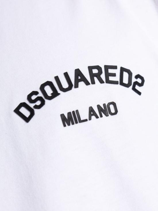 25FW 디스퀘어드2 반팔 티셔츠 S74GD1477 D20020961 White - DSQUARED2