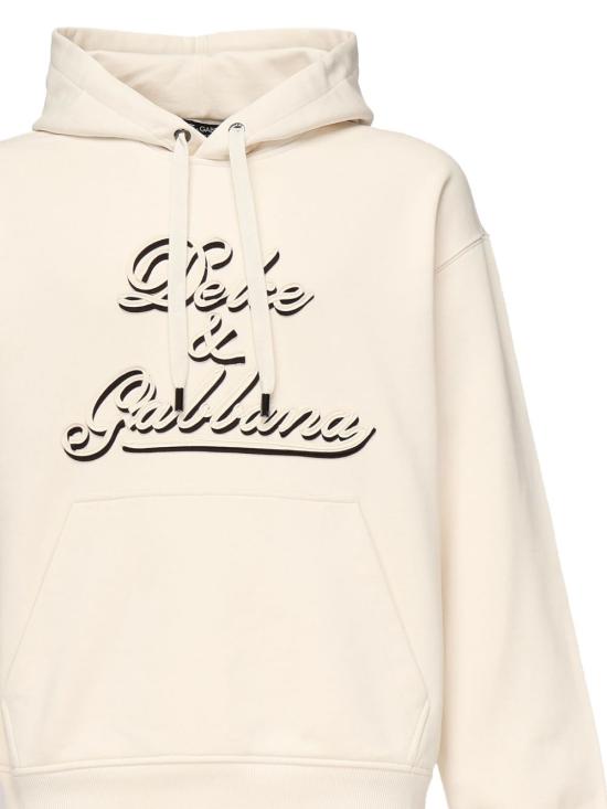 25FW 돌체앤가바나 긴팔 티셔츠 G9ZU0Z G7PGAA4567 Cream - DOLCE & GABBANA