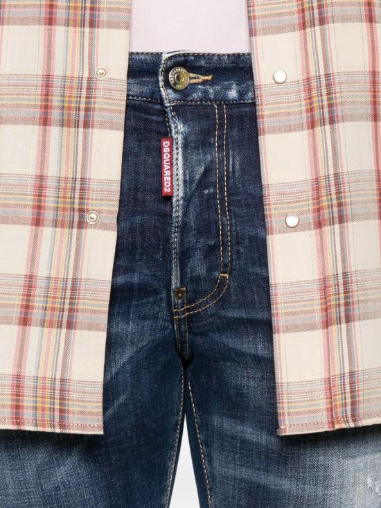 25FW 디스퀘어드2 데님 팬츠 S71LB1642 S30664470 Blue - DSQUARED2