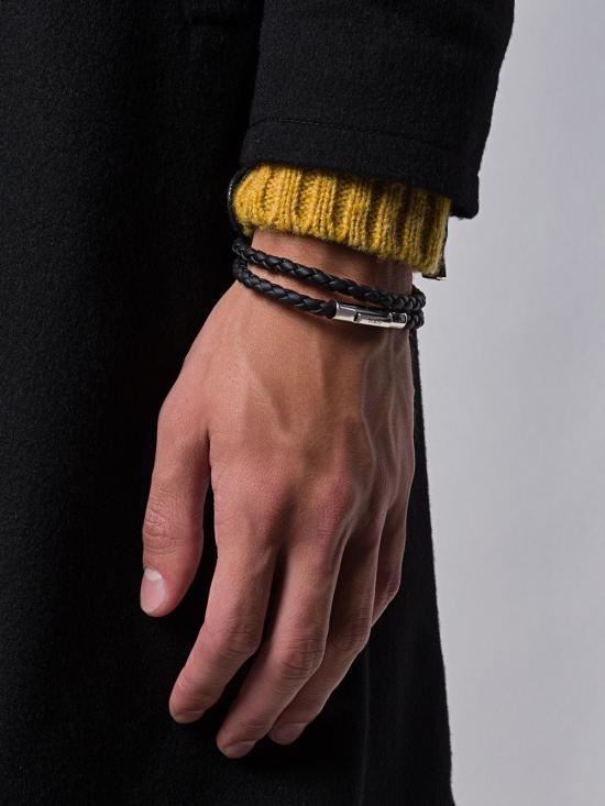 25FW 토즈 브레이슬릿 XEMB1900200FLR B999 Black - TODS