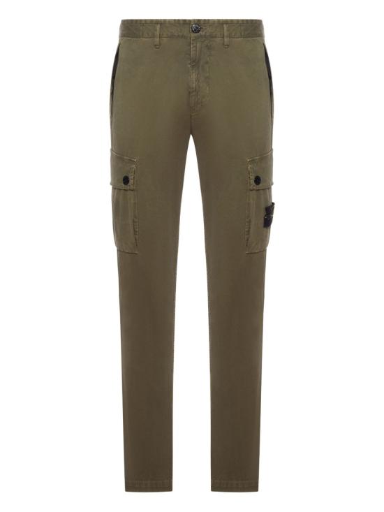 25FW 스톤 아일랜드 스트레이트 팬츠 3100034S00L1 V0154 Green