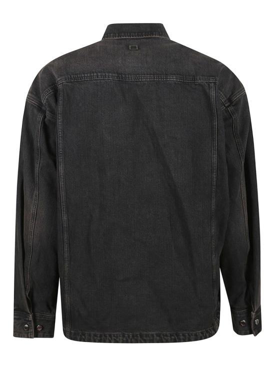 25FW 우영미 데님 자켓 W253SH23 982B Black - WOOYOUNGMI