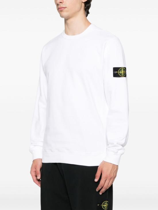 25FW 스톤 아일랜드 긴팔 티셔츠 6100028S0A20 V0001 White - STONE ISLAND