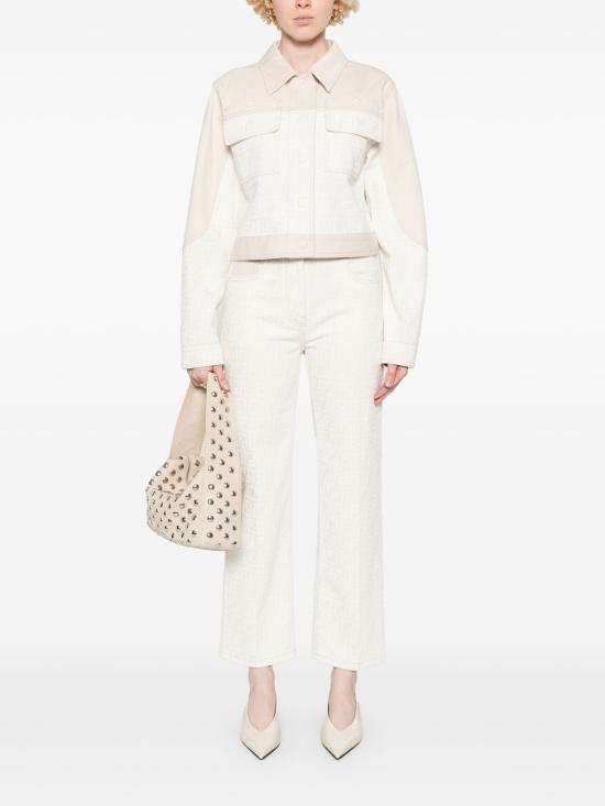 25SS 펜디 데님 팬츠 FLP288 AUAGF1RXI Blue - FENDI