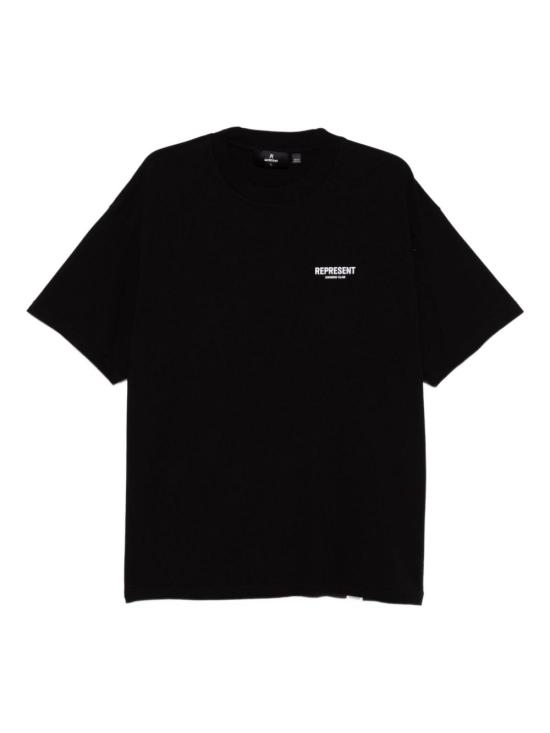 25FW 리프레젠트 반팔 티셔츠 OCM41114 001 Black - REPRESENT