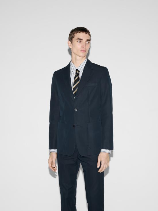 25SS 구찌 엠보스 코튼 트윌 자켓 819191Z7AFS 4294 Blue - GUCCI