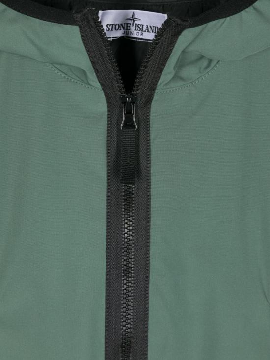 24FW [키즈] 스톤 아일랜드 자켓 811640527 V0055 Green - STONE ISLAND