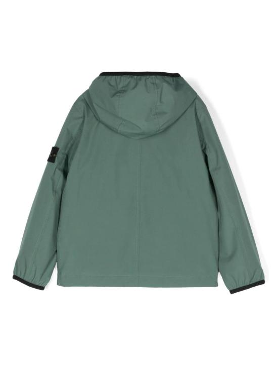 24FW [키즈] 스톤 아일랜드 자켓 811640527 V0055 Green - STONE ISLAND