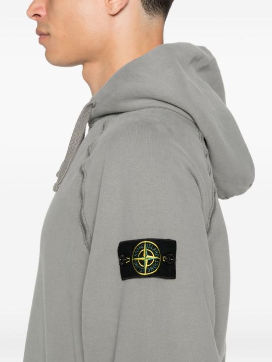 25FW 스톤 아일랜드 긴팔 티셔츠 6100023S0A20 V006B Grey - STONE ISLAND