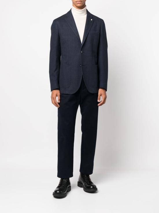 25FW 루이지 비안끼 스트레이트 팬츠 8152 555243 Blue - LUIGI BIANCHI