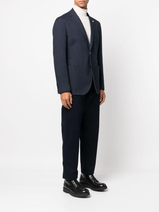 25FW 루이지 비안끼 스트레이트 팬츠 8152 555243 Blue - LUIGI BIANCHI