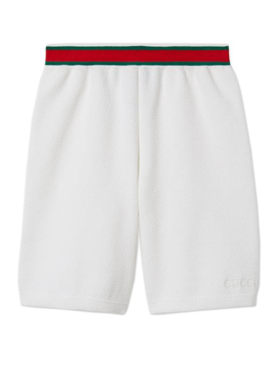 25SS [키즈] 구찌 쇼츠/버뮤다 809676XKEIS 9060 White