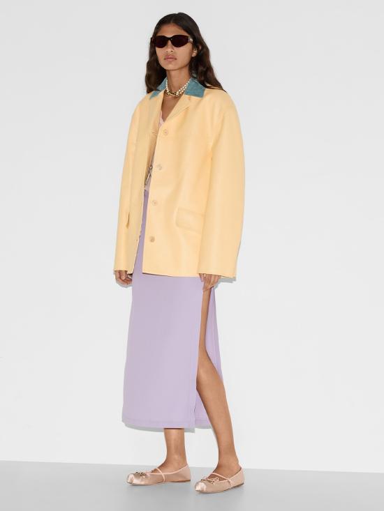 25SS 구찌 숏 스커트 820537ZAF5Z 5021 Purple - GUCCI