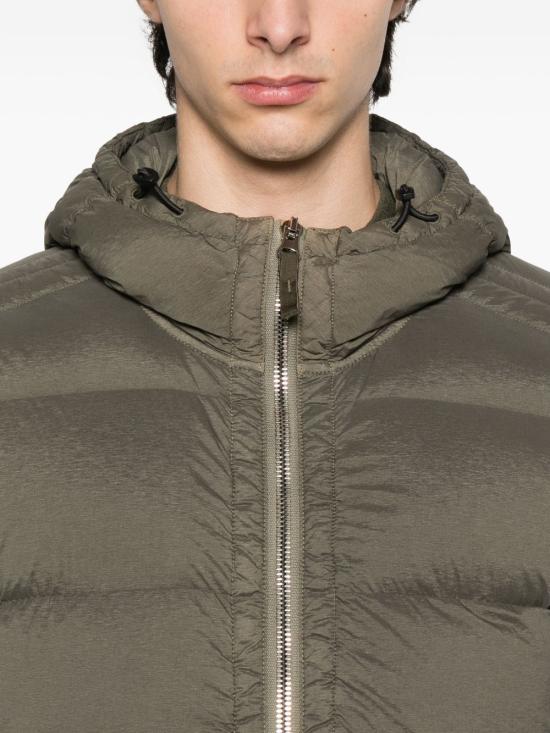 25FW 스톤 아일랜드 패딩 4100040S0028 V0054 Green - STONE ISLAND