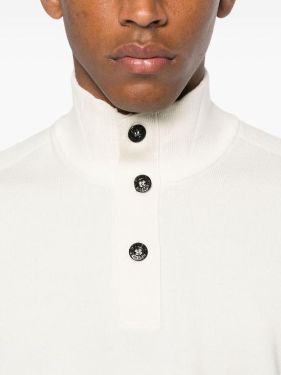 25FW 스톤 아일랜드 스웨터 5100002S00A1 V0093 Ivory - STONE ISLAND