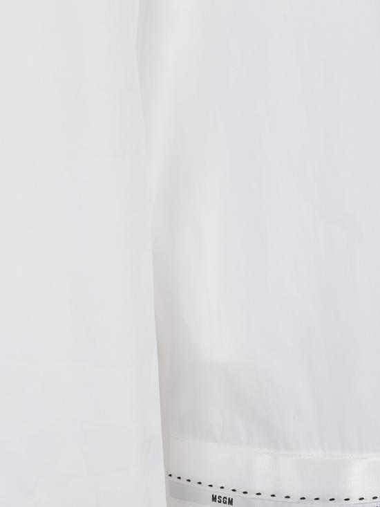 25FW 엠에스지엠 셔츠 3941MDE13X 25760201 White - MSGM