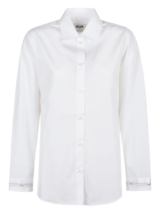 25FW 엠에스지엠 셔츠 3941MDE13X 25760201 White - MSGM