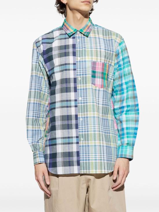 25SS 꼼데가르송 긴팔 셔츠 FOB008 1CHECKCHECK MultiColour - COMME DES GARCONS
