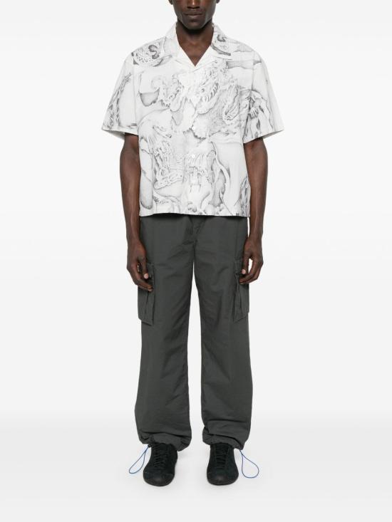 25SS 브레인데드 스트레이트 팬츠 BDS25B070042 CHARCOAL Grey - BRAIN DEAD