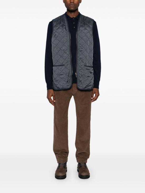 25FW 바버 폴라퀼트 지퍼인 라이너  MLI0002 NY91 Blue - BARBOUR