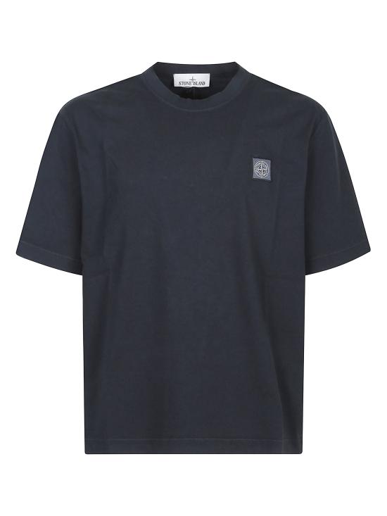 25FW 스톤 아일랜드 반팔 티셔츠 2100025S0115 V0020 Blue