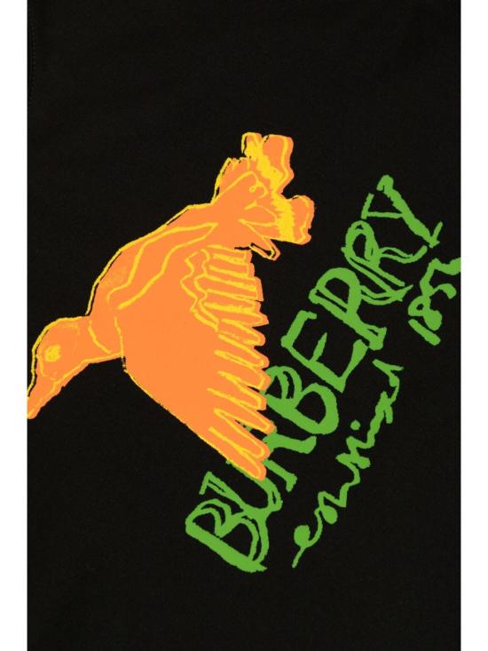 24FW [키즈] 버버리 티셔츠 8089553 A1189 Black - BURBERRY