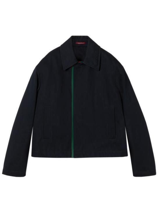 25SS 구찌 개버딘 집업 재킷 809690ZAR5E 4440 Blue