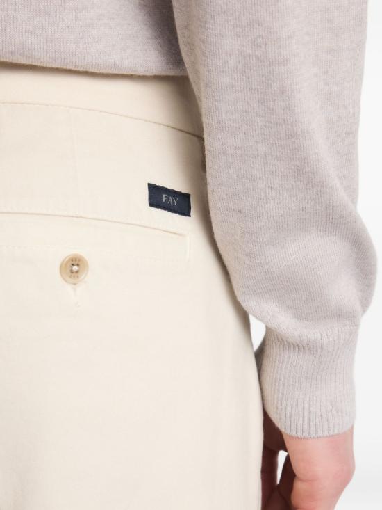 25FW 페이 스트레이트 팬츠 NTM8651187 TQGGC002 Ivory - FAY