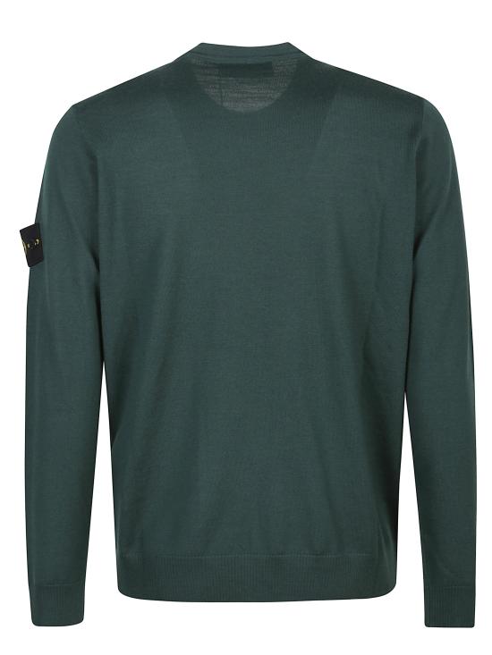 25FW 스톤 아일랜드 스웨터 5100071S00C4 V005E Green - STONE ISLAND