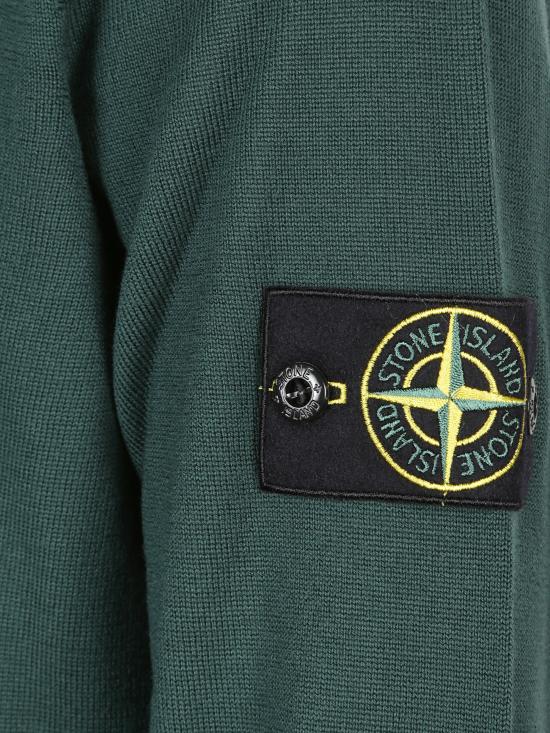 25FW 스톤 아일랜드 스웨터 5100071S00C4 V005E Green - STONE ISLAND