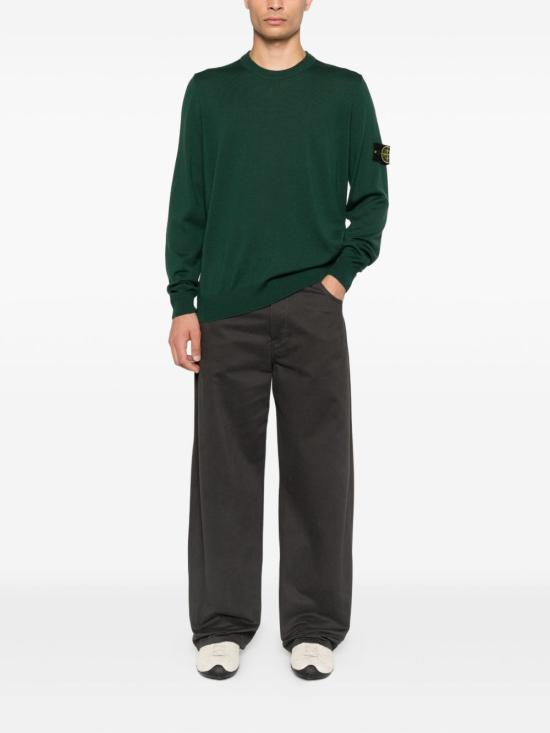 25FW 스톤 아일랜드 스웨터 5100071S00C4 V005E Green - STONE ISLAND