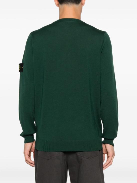 25FW 스톤 아일랜드 스웨터 5100071S00C4 V005E Green - STONE ISLAND