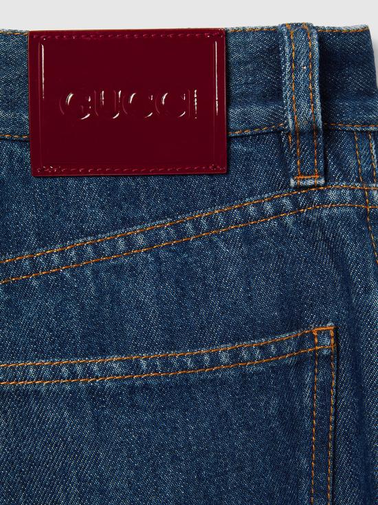 25SS 구찌 데님 팬츠 812268XDC5F 4100 Blue - GUCCI
