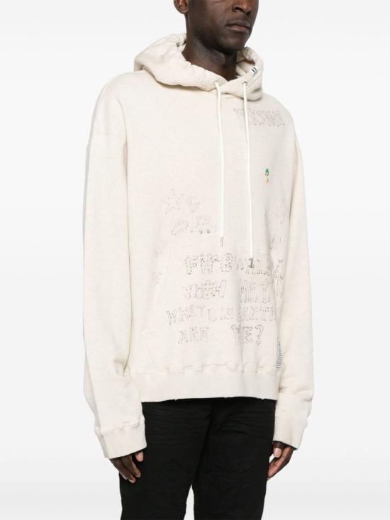 25SS 메종 미하라 야스히로 긴팔 티셔츠 J14HD722 WHITE White - MAISON MIHARA YASUHIRO