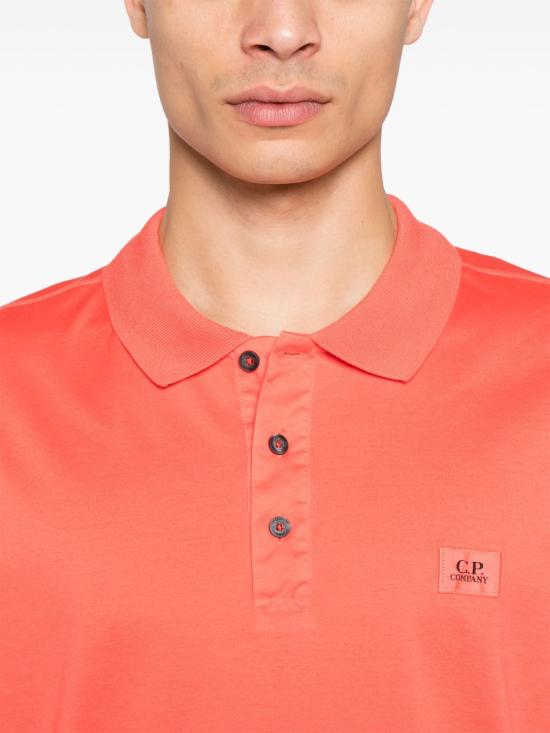 25SS 씨피 컴퍼니 반팔 티셔츠 18CMPL091A 006374G547 Red - C.P. COMPANY